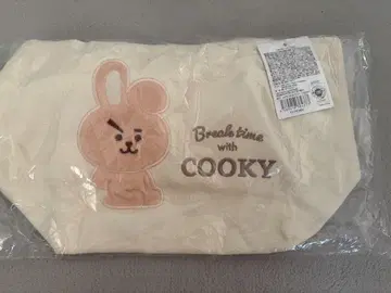 BT21 라떼 컬러 미니 토트백 COOKY