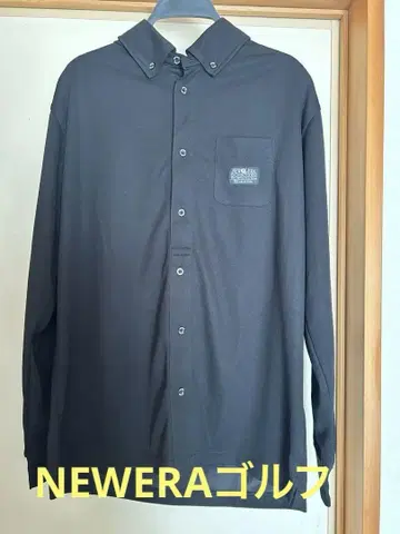 NEWERA 긴팔 피케 셔츠 사슴 18 블랙 | 골프