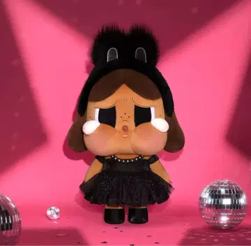 POP MART CRYBABY SHINY SHINY SERIES-블랙