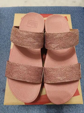 fitflop 핏플랍 컴포트 샌들 핑크 24cm