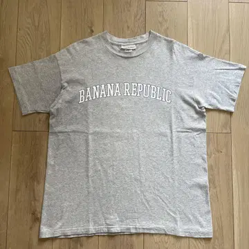 90s BANANA REPUBLIC 로고 티셔츠 USA제 빈티지