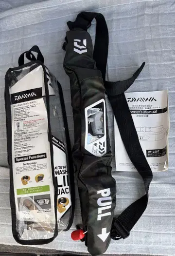 다이와 구명 조끼 DF-2207 카모플라주 사용량 적음