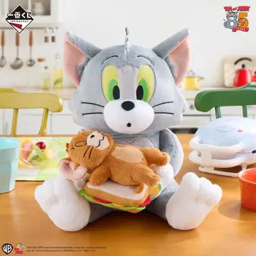제일복권 톰과 제리 맛있는 매일 B상 봉제 인형