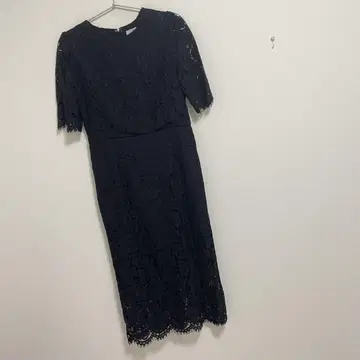 드레스 플러스 [결혼식/포멀 드레스] 전체 레이스 I 라인 원피스