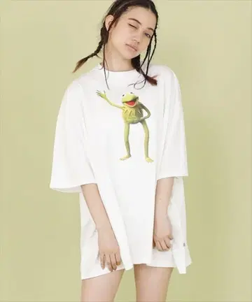 새상품 BIG TEE / THE MUPPETS KERMIT 커미트