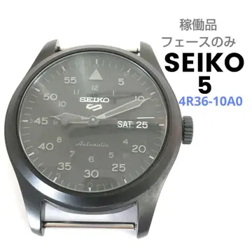 작동품 SEIKO5 세이코 파이브 4R36-10A0 페이스만 O73