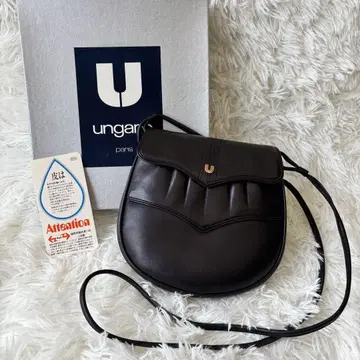 [박스 포함] EMANUEL UNGARO 숄더백 블랙 레트로