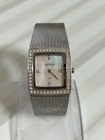 새상품급 SKAGEN 스카겐 608SSS 여성용 손목시계 작동품