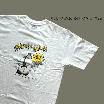 90s music on main 반팔 티셔츠