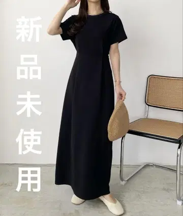 callautia 허리 턱 컷 원피스 [미사용 새상품]