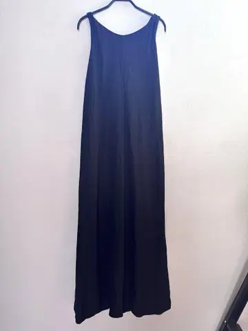 plage TWIST 롱 원피스/38/린넨/BLK