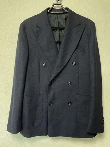 TAGLIATORE 딸리아또레 더블 자켓 울 네이비