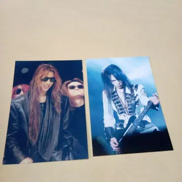 배송비 포함 X JAPAN 사진 4장 1992년경 제품