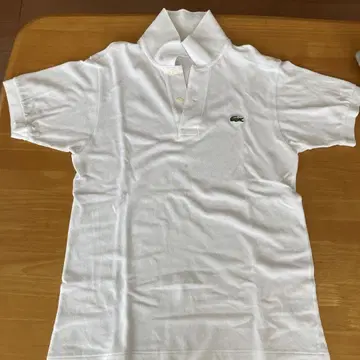 라코스테 화이트 피케 셔츠