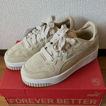 신상품! PUMA 칼리나 스트릿 스니커즈 샌드