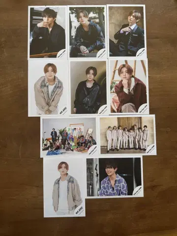 Hey! Say! JUMP 야마다 료스케 솔로 공식 사진 10장 세트