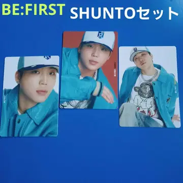 BE:FIRST GRIT 슈토 SHUNTO 트레이딩 카드 3타입 세트
