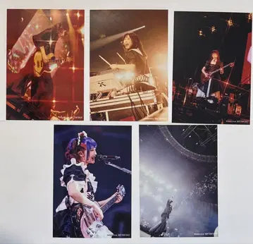 BAND-MAID 5명 전원 한정판 라이브 사진 콘서트