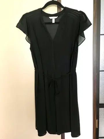 H&M 럭셔리 무릎 기장 블랙 원피스