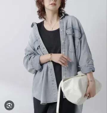 RIVE DROITE MONN.:. 빅 데님 셔츠