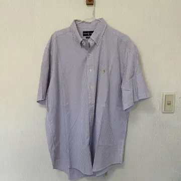 Ralph Lauren 반팔 셔츠 XL 스트라이프