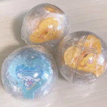 산리오 캐릭터즈 캡슐 지팡이 폼폼푸딩 시나모롤 3종