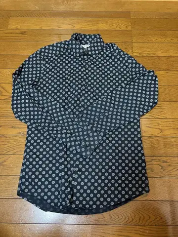 REISS 슬림핏 도트 무늬 셔츠 M