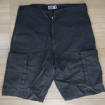 GDEH 90S 블랙 카고 숏팬츠 M