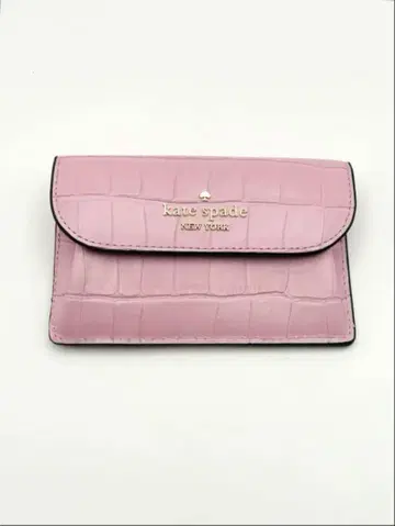 새상품급 kate spade 천연 가죽 카드 케이스 동전 지갑