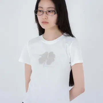 Miseki seoul Clover short sleeves WHITE