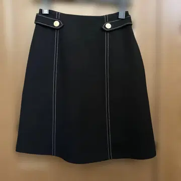 [ COHINA ] 스티치 디자인 미니 스커트