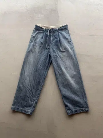 Graphpaper Selvage Denim Belted Pants