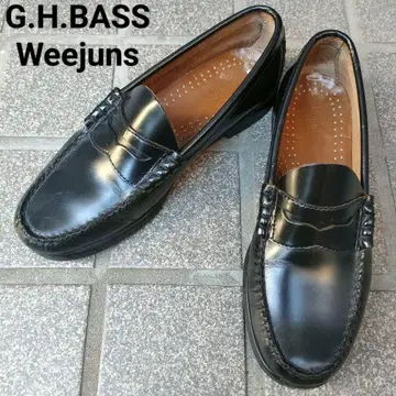 G.H. BASS Weejuns US 7 D 25cm 블랙 로퍼