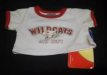 BUILD A BEAR WORK SHOP TEE WILDCARS HSM