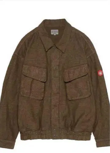 c.e cavempt GREY NOISE BUTTON JACKET