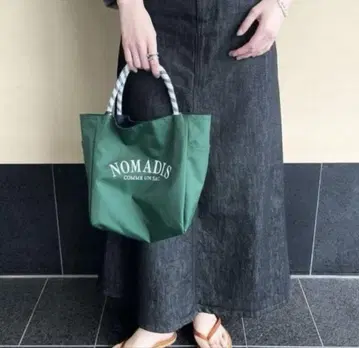 노마디스 NOMADIS 그린 토트백 S 소형