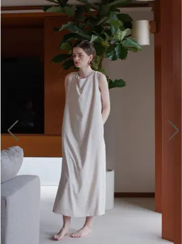 room306 Georgette Long One-piece 아이보리