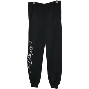 ED HARDY 에드 하디 스웨트 팬츠 빅 로고 블랙 wY2K
