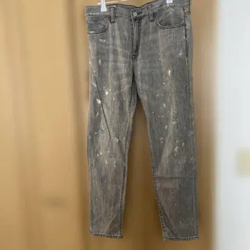 Polo Ralph Lauren 페인트 데미지 진 28인치 그레이 계열