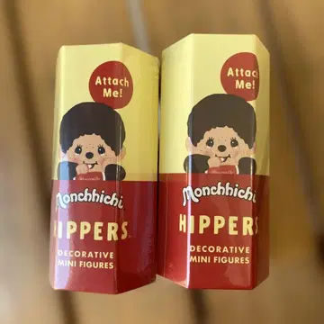 [미개봉] HIPPERS Monchhichi 히퍼스 몬치치 2개 세트