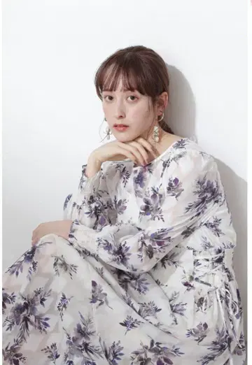 JILLSTUART 질스튜어트 모나 원피스 롱 블루