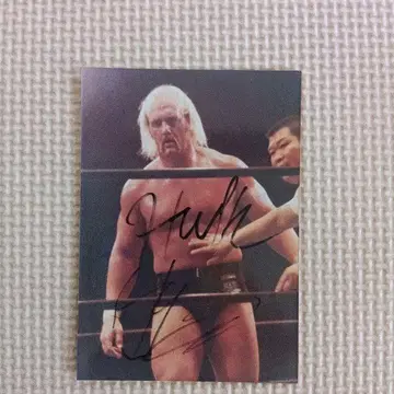 Hulk Hogan 사인 포함 사진 헐크 호건
