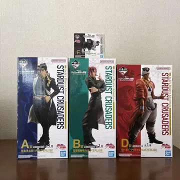 죠죠의 기묘한 모험 A, B, D, F 세트