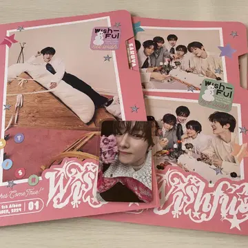 NCT WISH WISHFUL 사쿠야 CD 트레이딩 카드