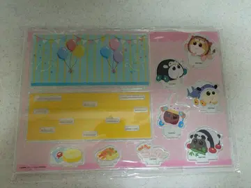 PUI PUI 모루카 마루쿠지 인형옷 파티 초대길 아크릴 디오라마
