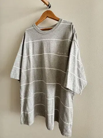 FARAH & WAKE. PRINTED STRIPED T셔츠 grey