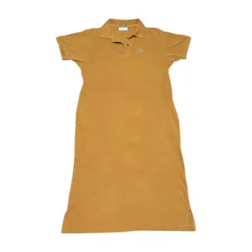 LACOSTE BEAMS 반팔 원피스 브라운