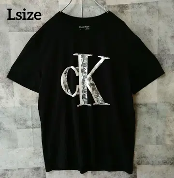 캘빈클라인 캘빈클라인 블랙 Lsize 반팔 티셔츠