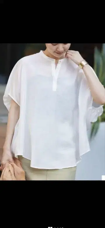 IENA 뉘앙스 돌먼 블라우스