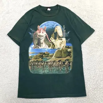 90s Star Wars 빈티지 무비 티셔츠 Naboo USA제